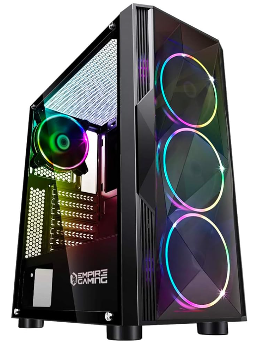 Boitier PC Diamond RGB Noir